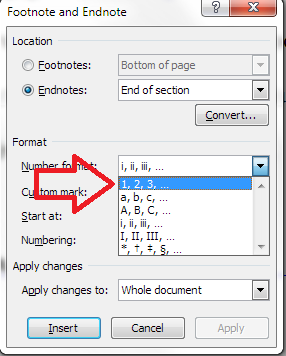 Word For Mac Change Endnote Style